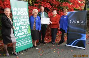 Crematorium scheme donates £4,321 to Macmillan Cancer Support